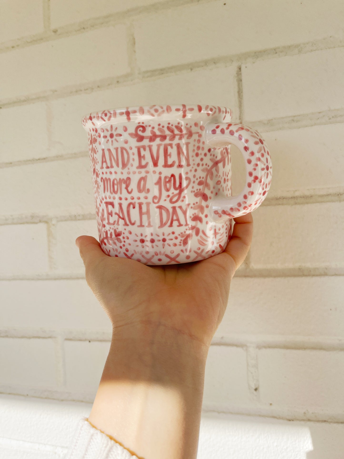 Hurray For… mug with detailed pattern