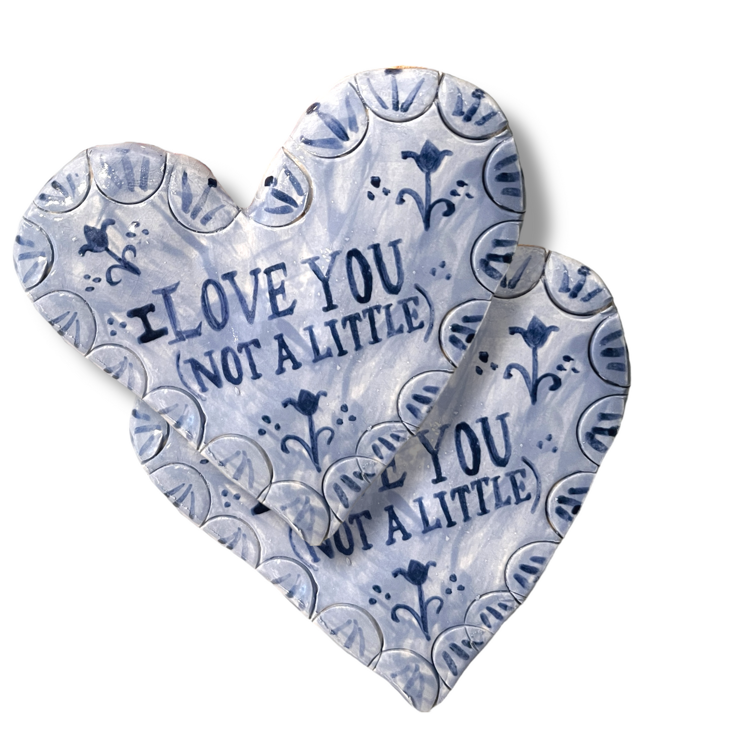 Handmade Ceramic Coasters - Set of 2
