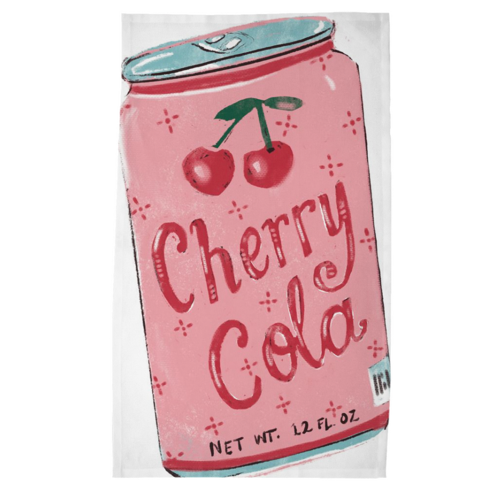 Tea Towel - Cherry Cola