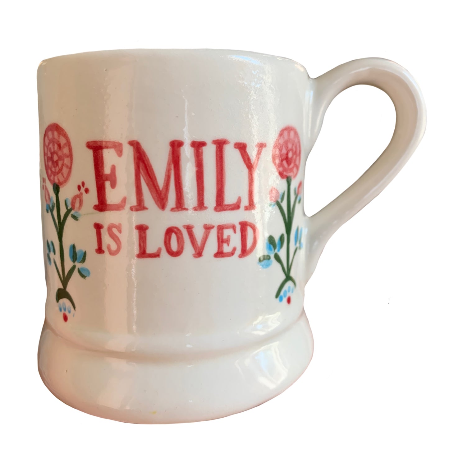 Emily is Loved mug
