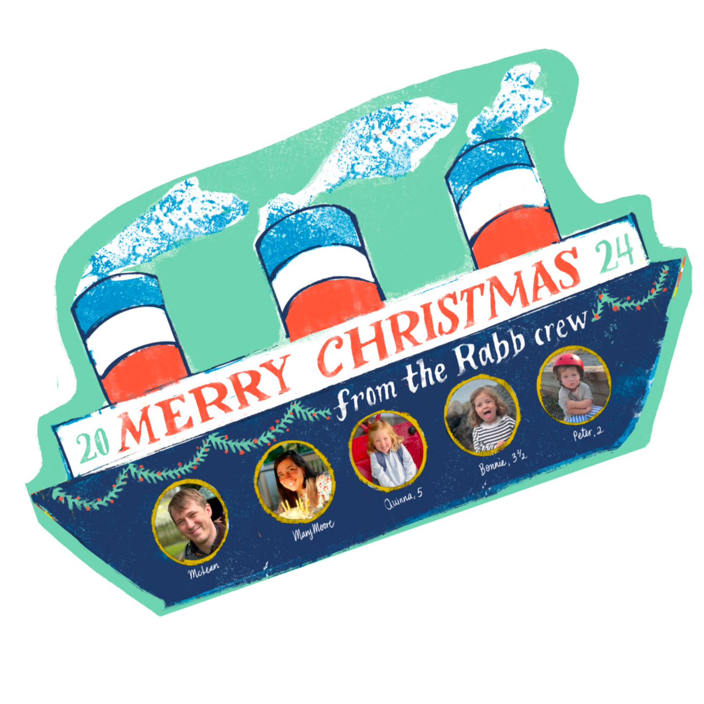 Christmas Cards with Matching Envelopes - Ship