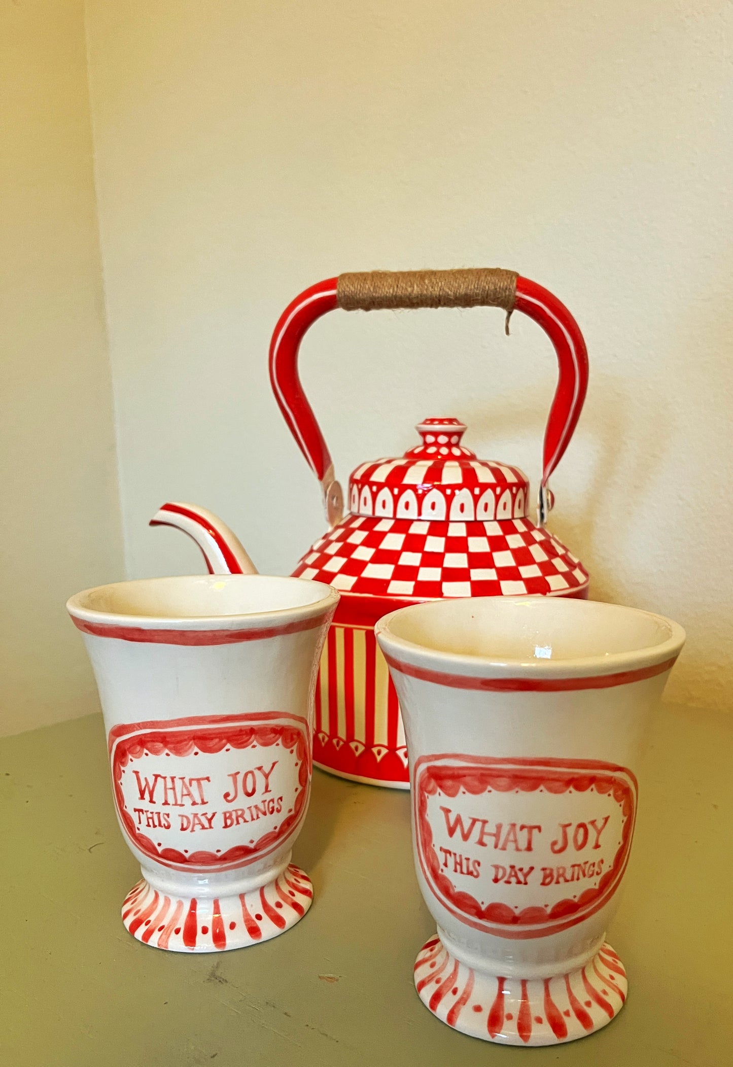 Celebration Cup - What Joy This Day Brings - Set of 2