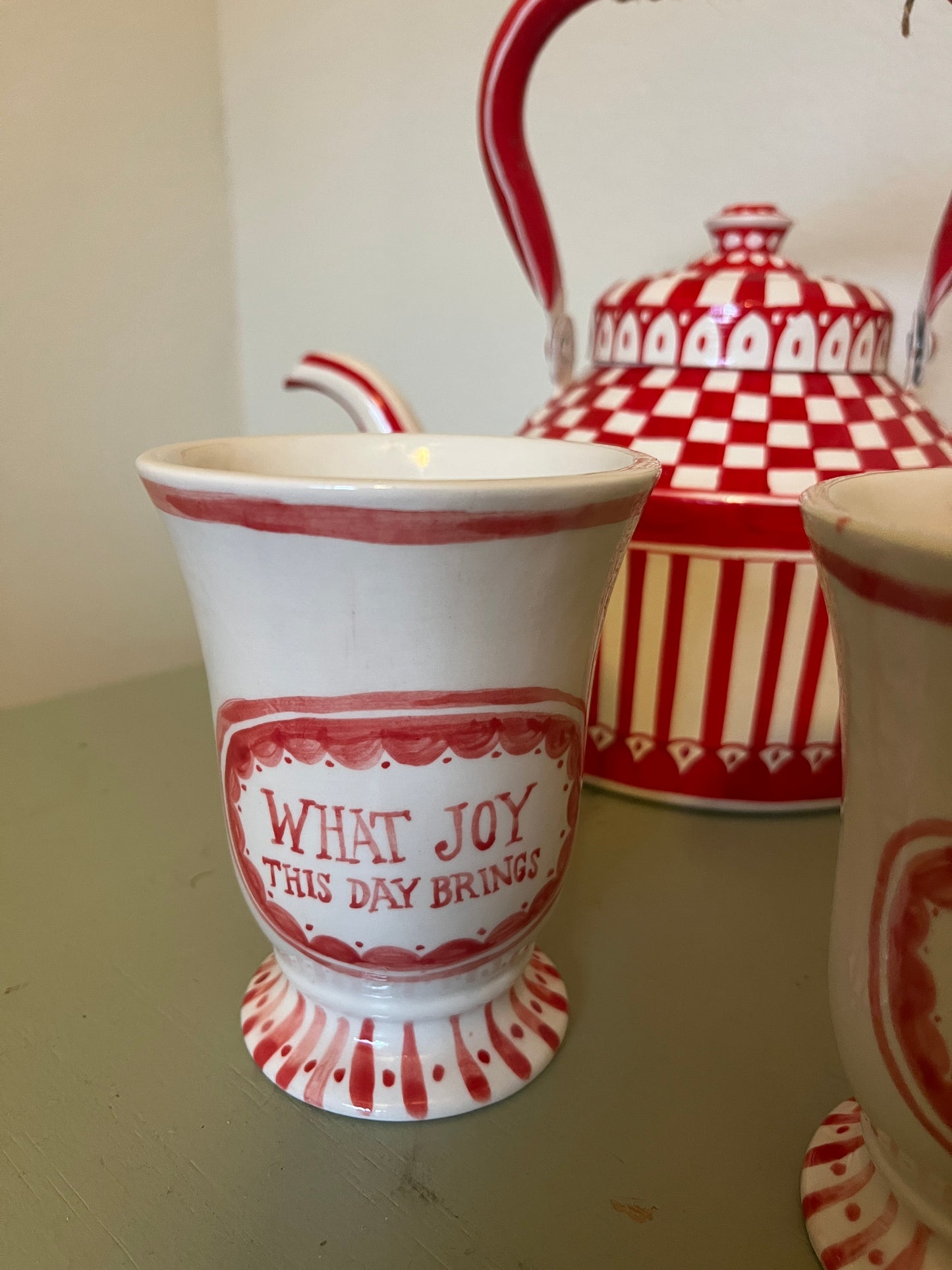 Celebration Cup - What Joy This Day Brings - Set of 2