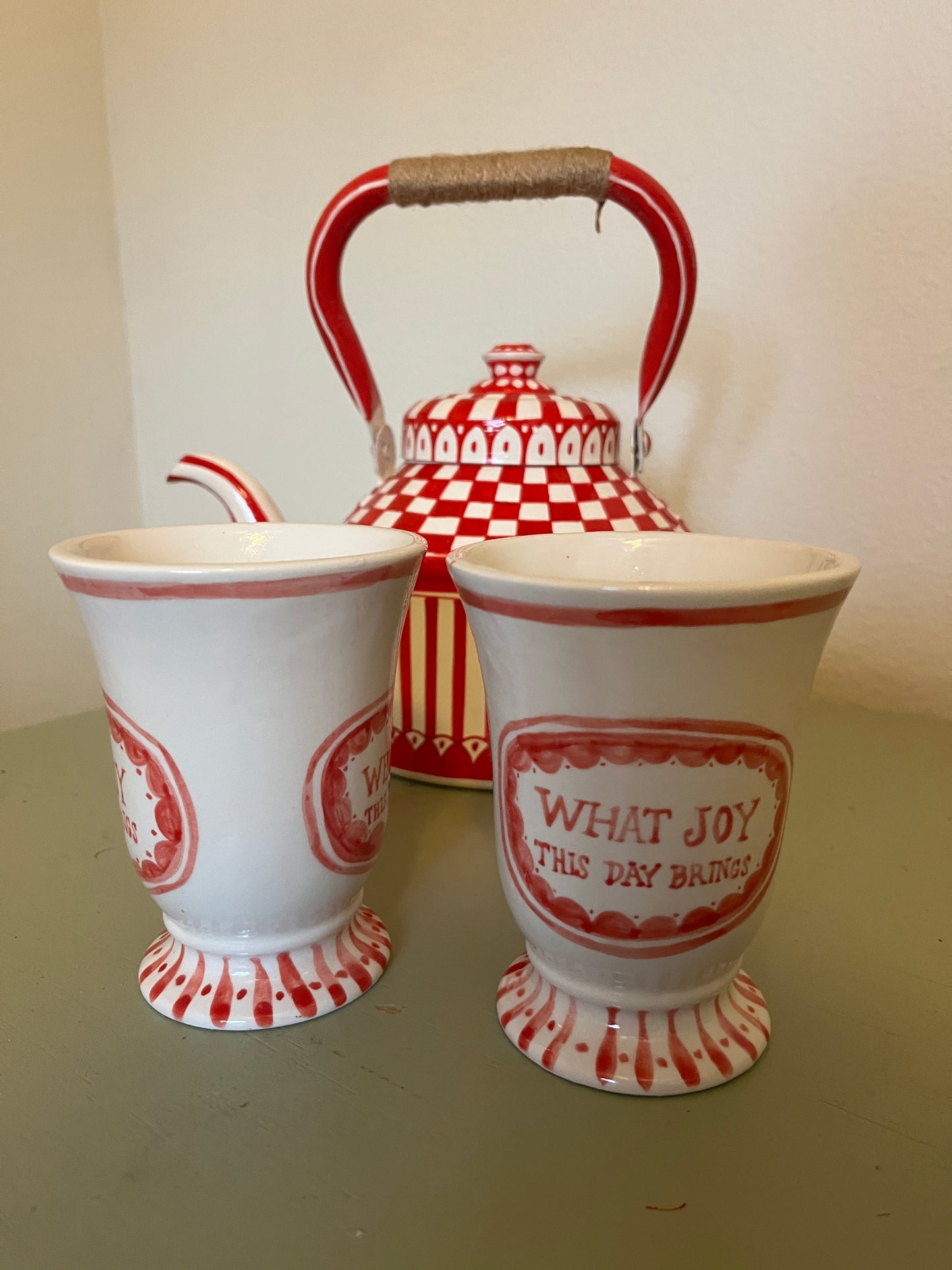 Celebration Cup - What Joy This Day Brings - Set of 2