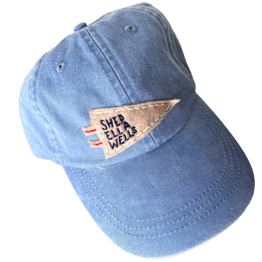 Adult Baseball Cap (up to 8 names) -blue