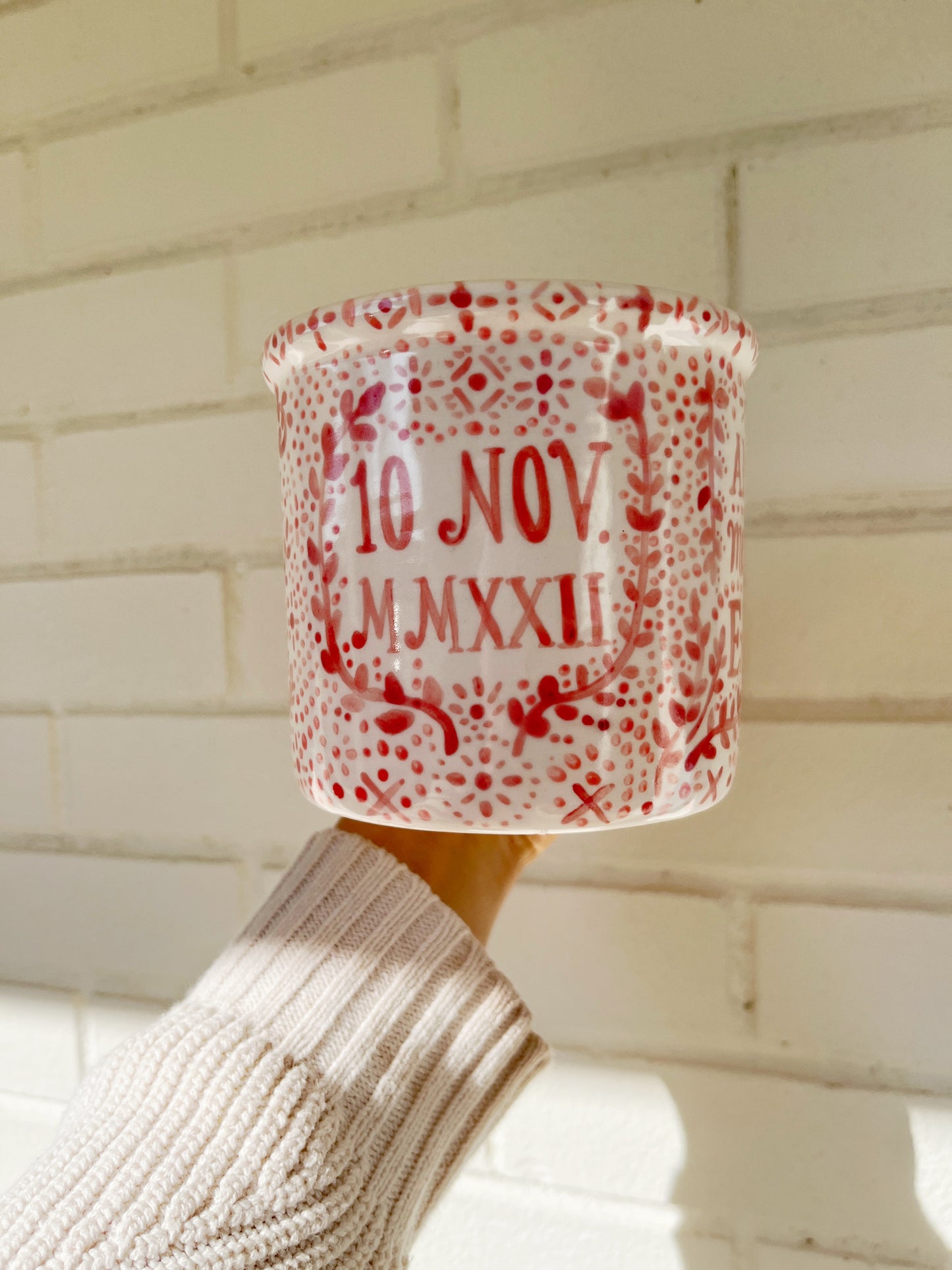 Hurray For… mug with detailed pattern