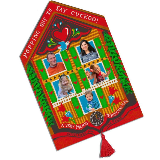 Christmas Cards with Matching Envelopes - Cuckoo Clock