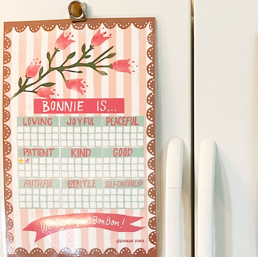 Pink Chart Positive Positive Behavior Laminated Charts – Stirabout