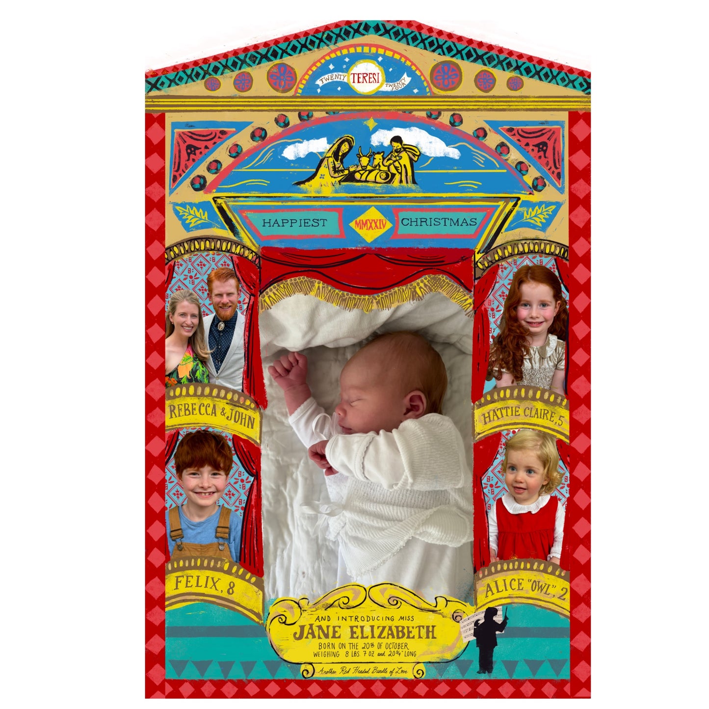 Christmas Cards with Matching Envelopes - Theatre