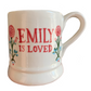 Personalized "Loved" Mug